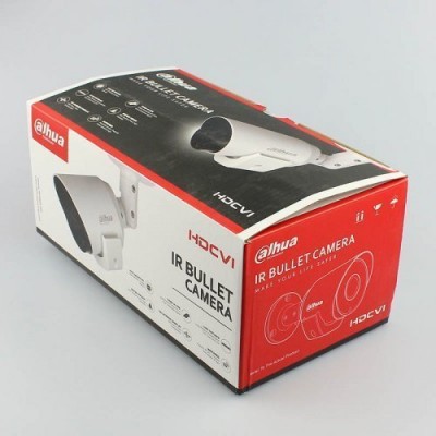 HDCVI видеокамера 2 Мп Dahua DH-HAC-LC1220TP-TH (2.8 мм) с датчиками температуры и влажности для системы видеонаблюдения